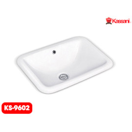 CHẬU LAVABO BÁN ÂM KASSANI 9602